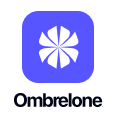 Imagem de uma logo da empresa Ombrelone.